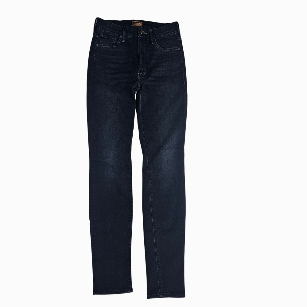 Mother Denim Skinny Jeans Dark Wash Stretch High Rise Womens Size 26